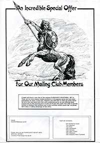 Mailing Club Flyer
