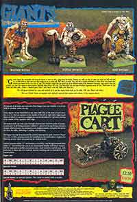 C28 Giants / C22 Plague Cart - White Dwarf 94