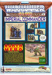 RT105 Imperial Commander / Ogryn Hero - White Dwarf 98