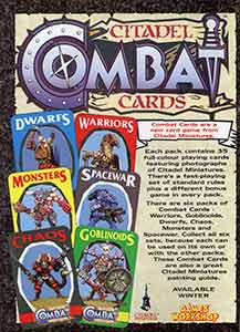 Combat Cards - White Dwarf 108