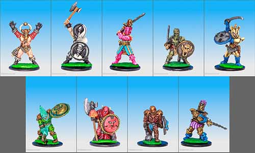 SS1 Champions of Chaos painted