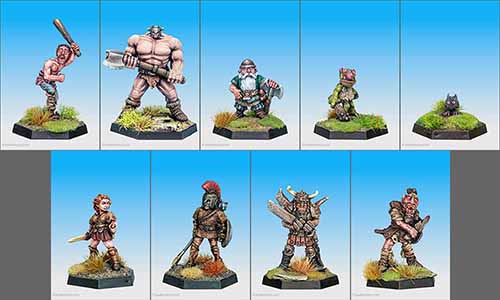 White Dwarf Personalities painted by Paul Cubbin