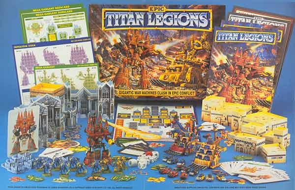 Codex Titanicus Epic Titan Legions Warhammer 40k Games Workshop Citadel  0353 '94