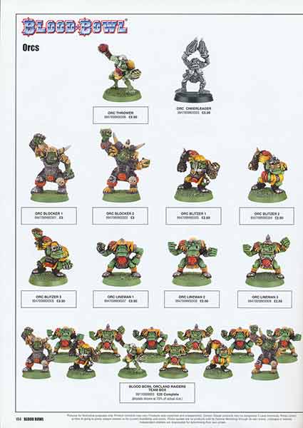 blood bowl orc strategy