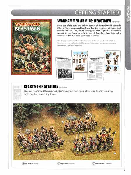 beastmen 7th edition army book pdf