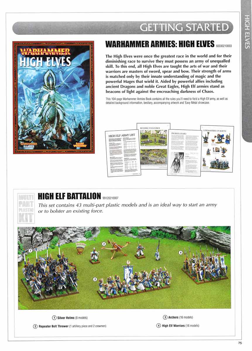 high elves army book pdf 7th edition