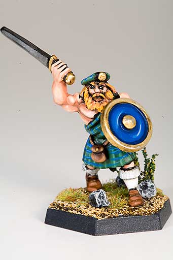 Clansman with Sword