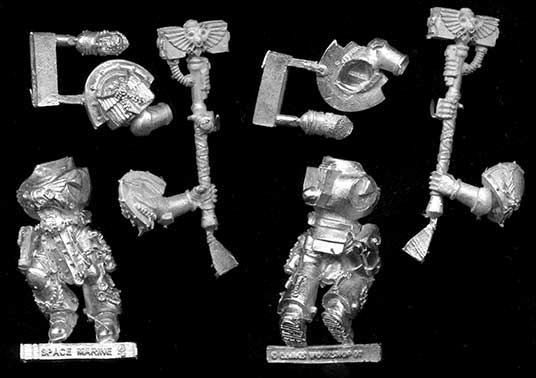 Games Day 2008 - Space Marine Captain - parts
