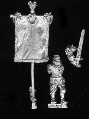 Empire Army Standard Bearer parts