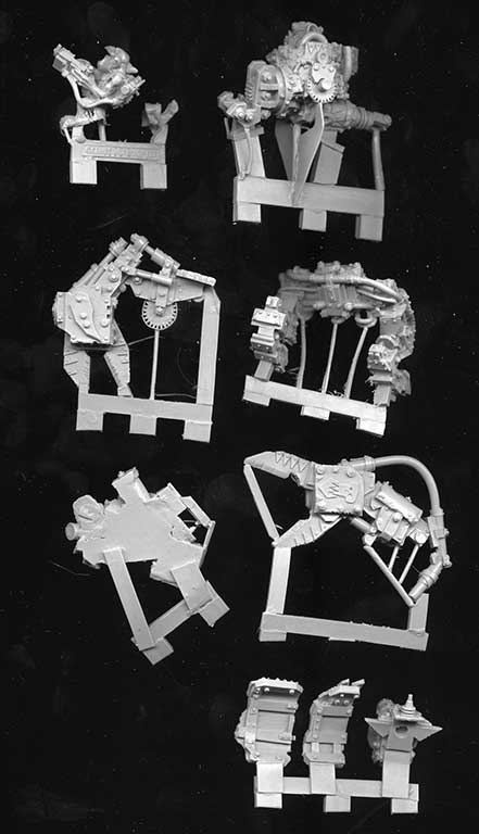 Ork Runtbot and Grot parts