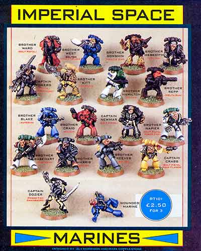 RTO1 Space Marines - WD99 (March 1988)