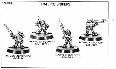 072117/9 Ratling Snipers - WD118 (Oct 89)