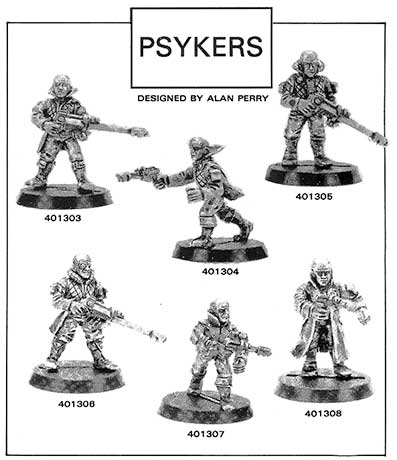 4013 Imperial Guard Psykers - WD113 (May 89)