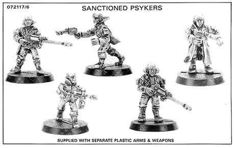 072117/6 Sanctioned Psykers - WD118 (Oct 89)