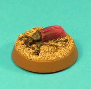 Figure 2, Fire Beetle II.<br>This model is pretty similar to the other Fire Beetle, but it's body lies flat to the ground.