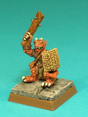 Figure 7, Kobold.<br>This is a pretty weedy looking Kobold, not really of the same standard to the packs later produced under the code ADD51.
